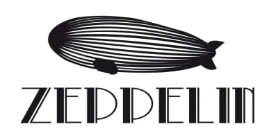 Logo de Zeppelin cliente de Angel Ruiz Mago